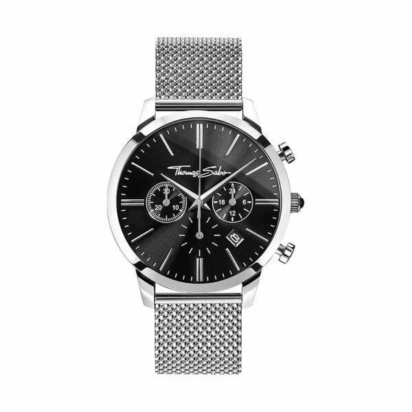 Thomas Sabo Chronograph Rebel at heart WA0245-201-203-42 mm Edelstahl