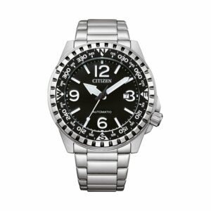 Citizen Herrenuhr Sport NJ2190-85E Edelstahl