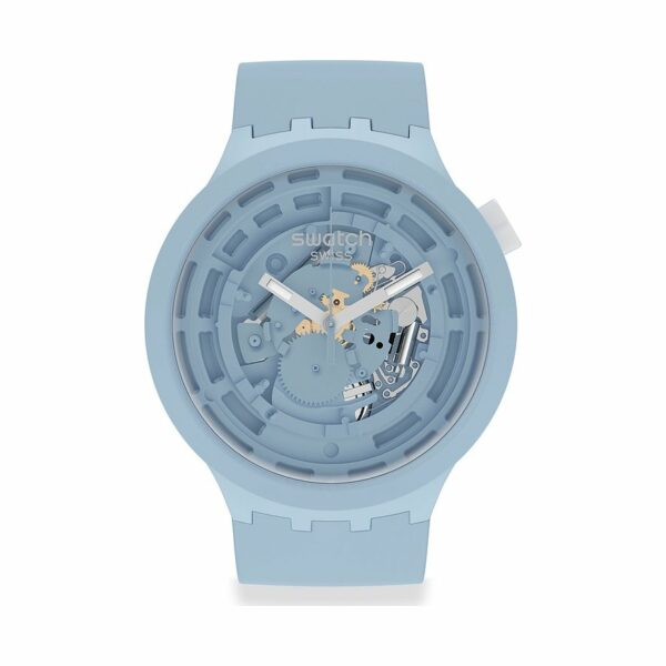 Swatch Unisexuhr Bioceramic SB03N100 Kunststoff