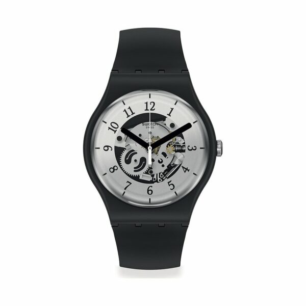 Swatch Unisexuhr SwatchPAY! SO32B112-5300 Kunststoff