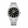 Citizen Herrenuhr Classic Elegant Day and Date AW0100-86EE Edelstahl