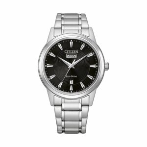 Citizen Herrenuhr Classic Elegant Day and Date AW0100-86EE Edelstahl