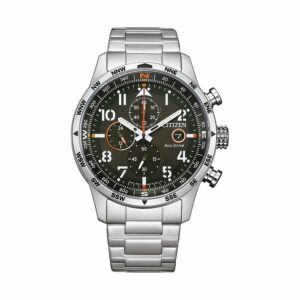 Citizen Chronograph Pilot CA0790-83E Edelstahl