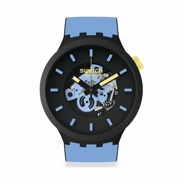 Swatch Unisexuhr SB03B108 Kunststoff