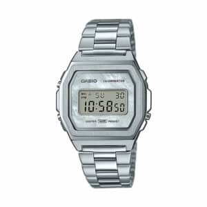 Casio Unisexuhr A1000D-7EF Edelstahl