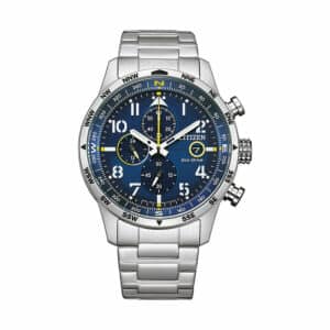 Citizen Chronograph Pilot CA0790-83L Edelstahl