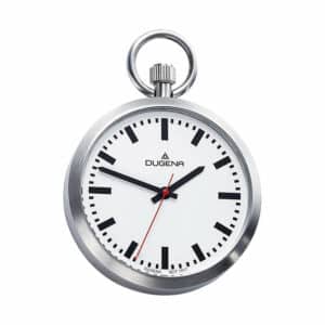 Dugena Taschenuhr 4288025-1 Edelstahl