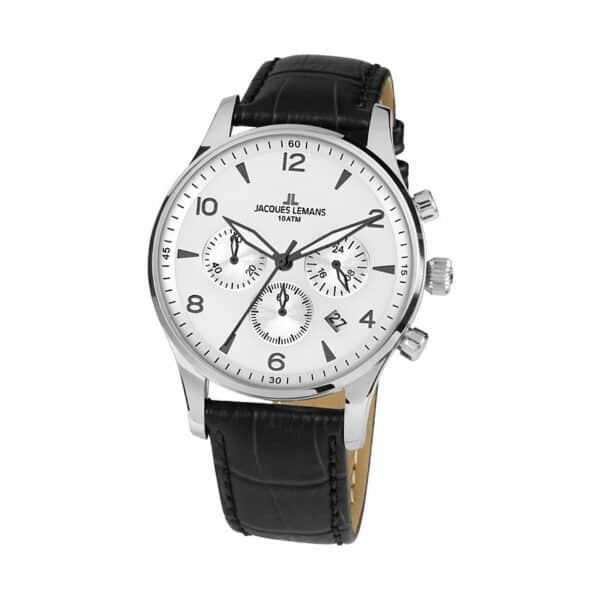 Jacques Lemans Chronograph Classic 1-1654.2ZB Edelstahl
