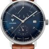 Junkers Bauhaus 41mm Herrenuhr Analog Automatik Gangreserve