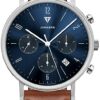 Junkers Dessau Analog Quarzuhr Chronograph Saphirglas