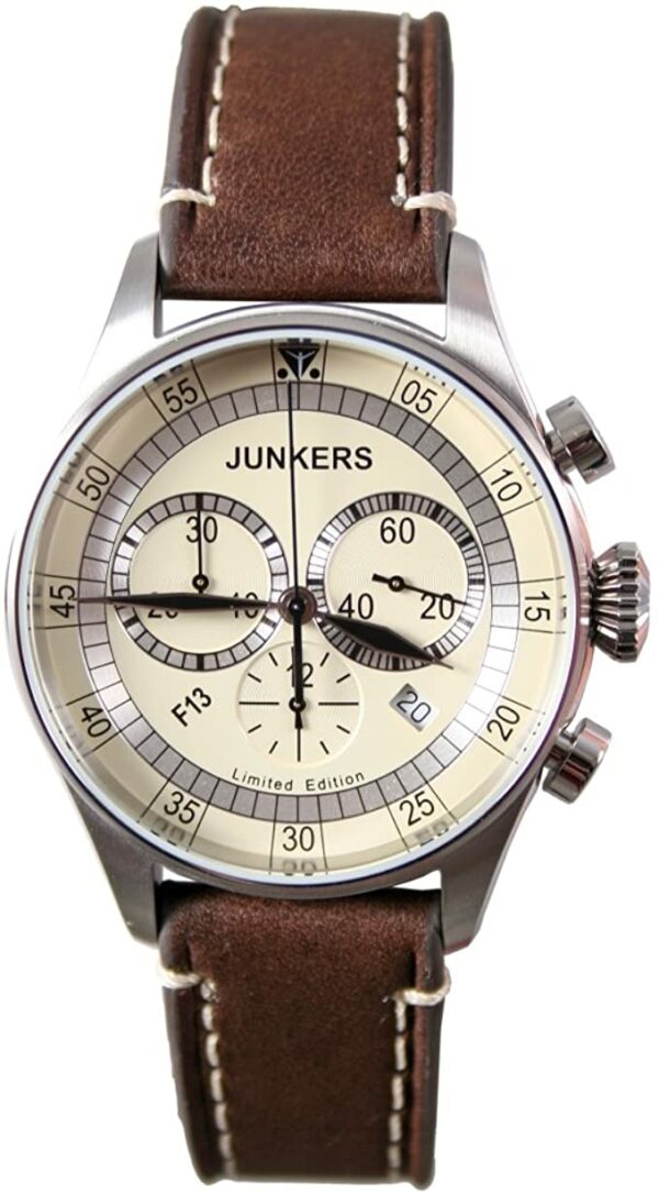 Junkers Herren-Armbanduhr Chronograph 6180-4/F13 Limited Edition