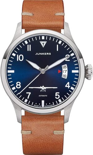 Junkers J1 Sonderedition Analog Automatik Uhr Saphirglas