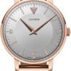 Junkers Therese Damen Analog Quarz Uhr Rosé Vintage (rosegold-rosegold)