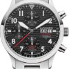 Junkers W33 Limitierte Sonderedition - Schwarz Wellblech Metallarmband 9.14.02.02.M