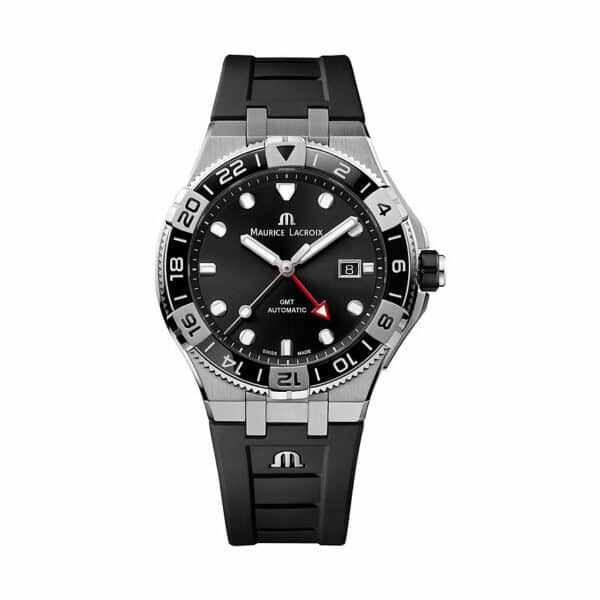 Maurice Lacroix Herrenuhr Aikon Venture GMT AI6158-SS001-330-2 Edelstahl