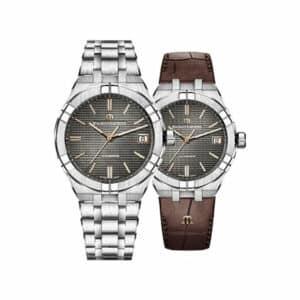 Maurice Lacroix Uhren-Set Aikon Date AI6007-SS002-331-2