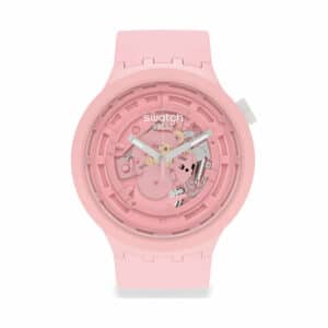 Swatch Unisexuhr Bioceramic SB03P100 Kunststoff