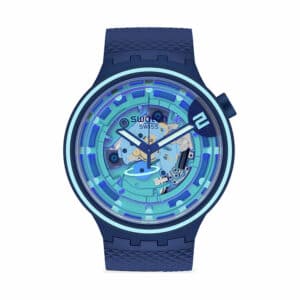 Swatch Unisexuhr SB01N101 Kunststoff