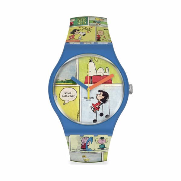 Swatch Unisexuhr SO29Z108 Kunststoff