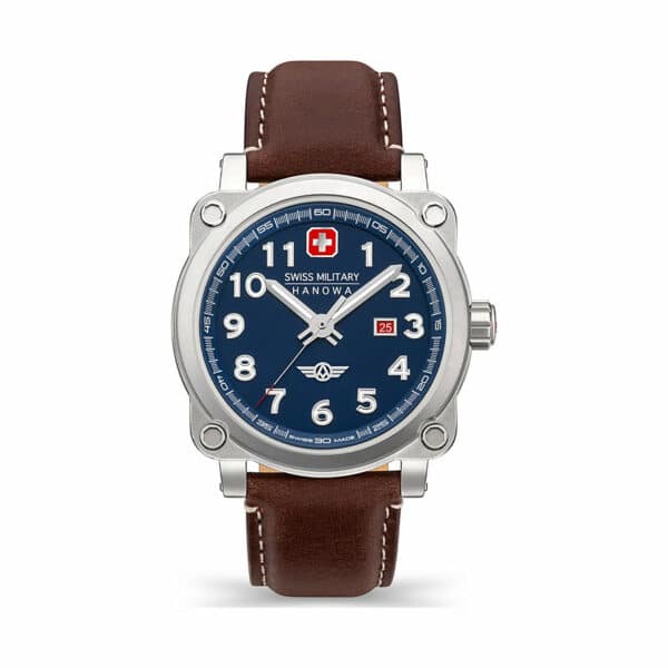 Swiss Military Hanowa Herrenuhr Aerograph Night Vision SMWGB2101301 Edelstahl