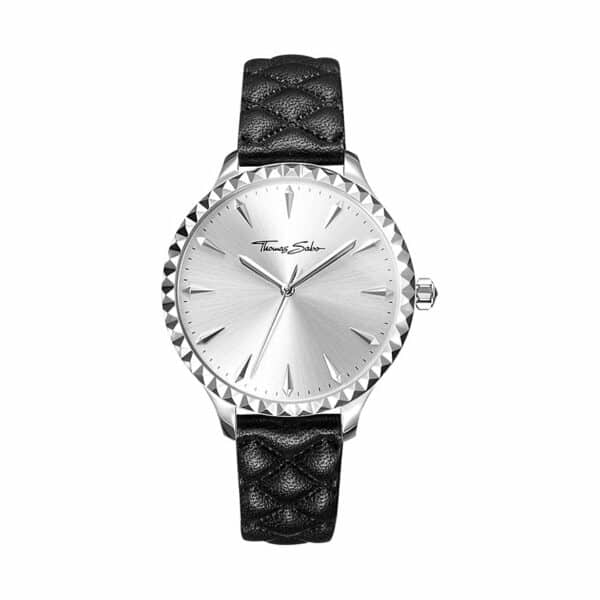 Thomas Sabo Damenuhr Rebel at heart WA0320-203-201-38 mm Edelstahl