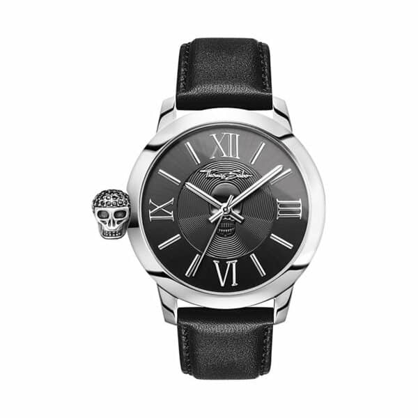 Thomas Sabo Herrenuhr Rebel at heart WA0297-218-203-46 mm Edelstahl