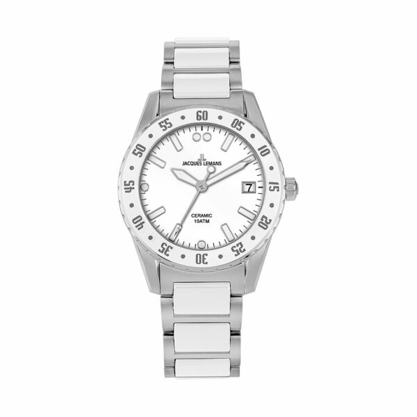 Jacques Lemans Damenuhr Sport 42-12J Edelstahl