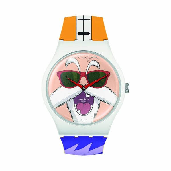 Swatch Unisexuhr Swatch x Dragonball Z Kamesennin SUOZ346 Kunststoff