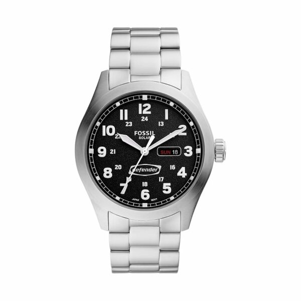 Fossil Herrenuhr Defender FS5976 Edelstahl