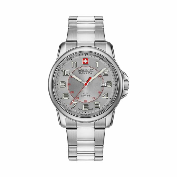 Swiss Military Hanowa Herrenuhr 06-5330.04.009 Edelstahl