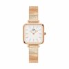 Daniel Wellington Damenuhr Quadro  DW00100517 Edelstahl