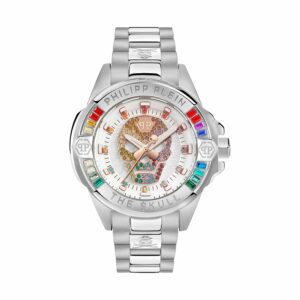 Philipp Plein Unisexuhr The Skull Genderless PWNAA0422 Edelstahl