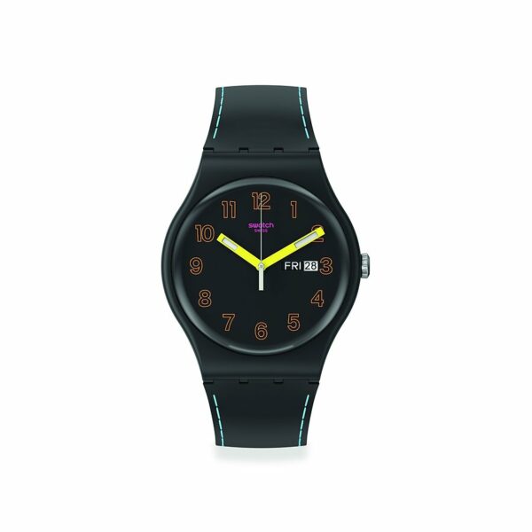 Swatch Unisexuhr SO29B707 Kunststoff