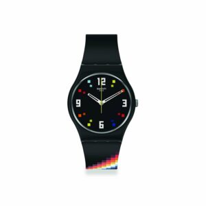 Swatch Unisexuhr SO28B705 Kunststoff