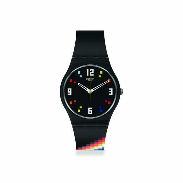 Swatch Unisexuhr SO28B705 Kunststoff