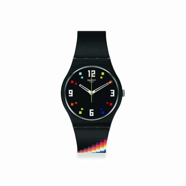 Swatch Unisexuhr SO28B705 Kunststoff