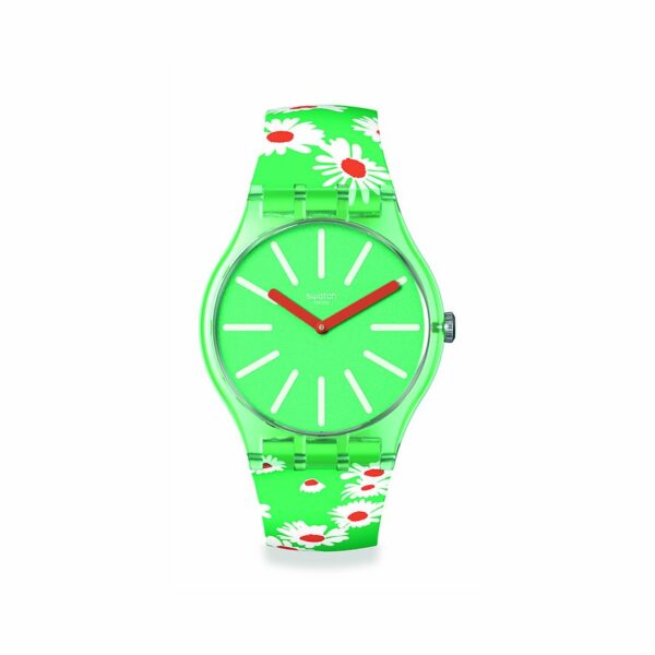 Swatch Unisexuhr SO29G104 Kunststoff