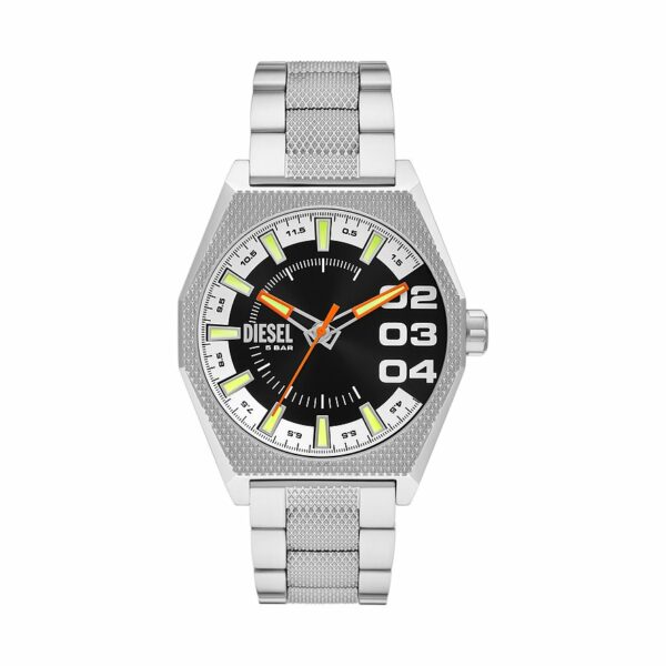 Diesel Herrenuhr Scraper DZ2172 Edelstahl