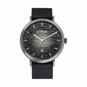 s.Oliver Herrenuhr 2034604 Edelstahl