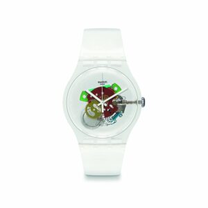 Swatch Unisexuhr SO29K104-S06 Kunststoff